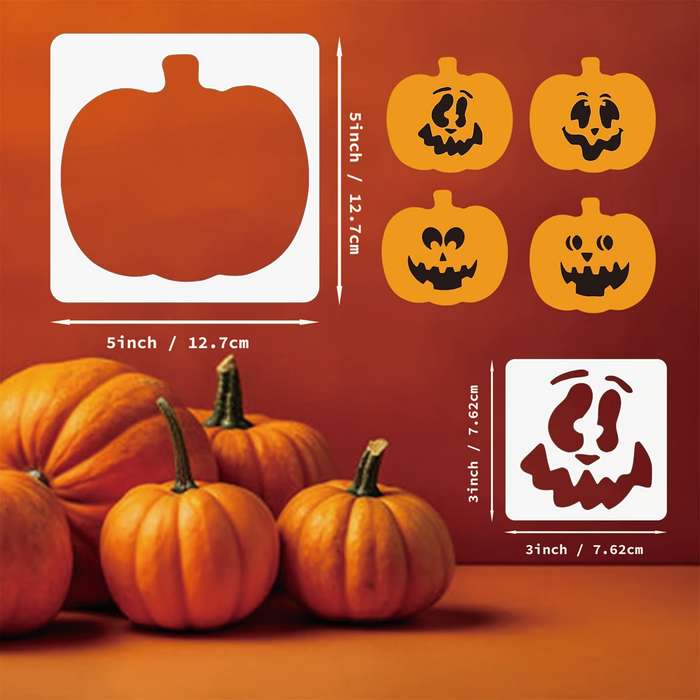 Halloween Decorations Style Pumpkin Face