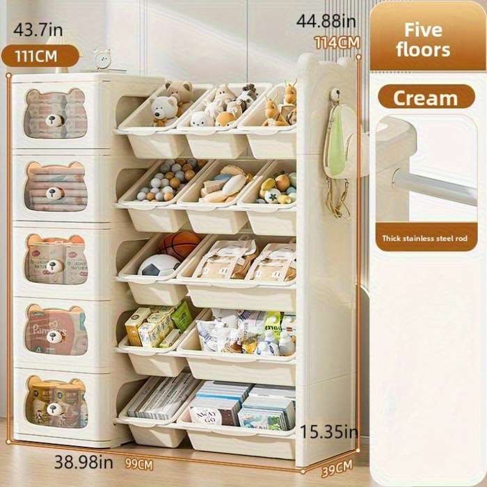 Storage And Organizationsize G0336S Quantity Bear Storage Cabinet Four Layers