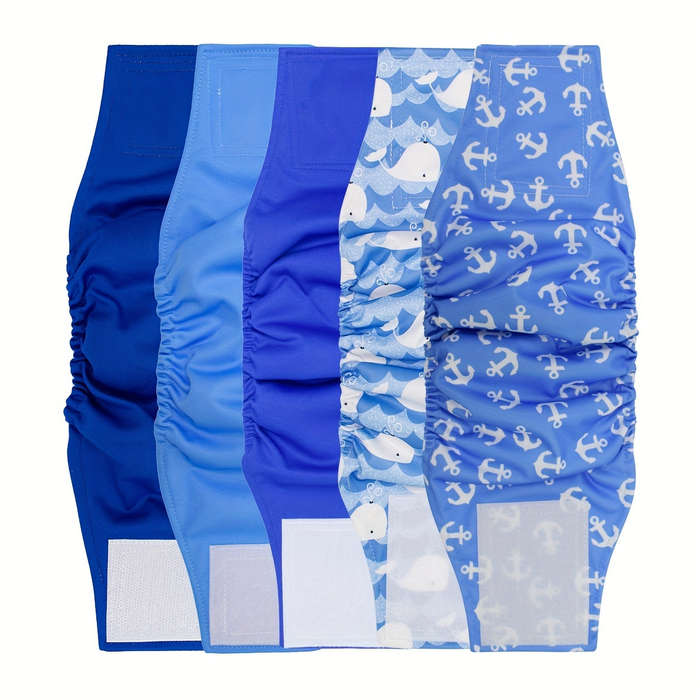 Pet supplies color 5Pcs Dog Diaper size XL