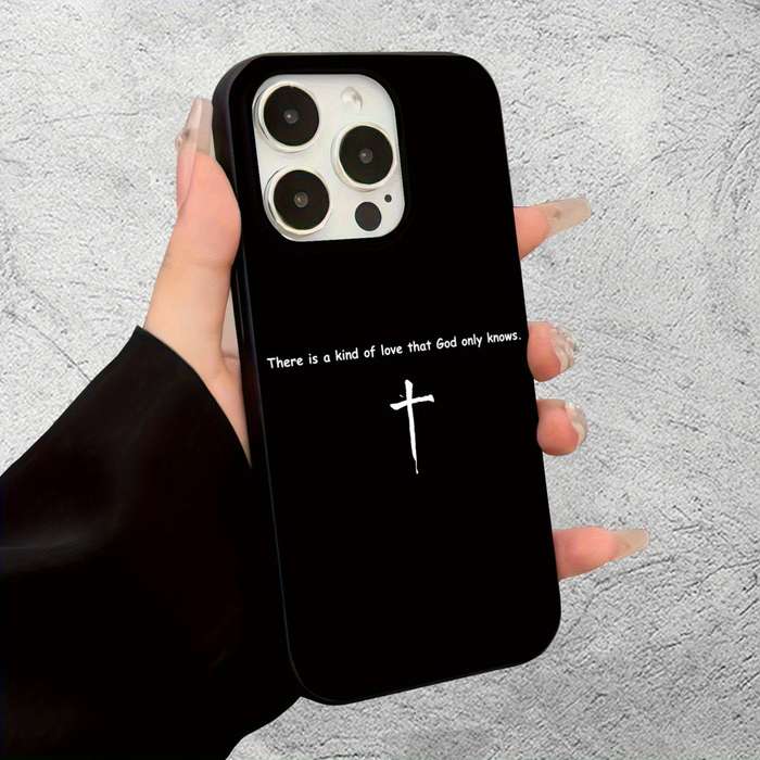 1Pc Black For iPhone 7 8 Se2 Se3 Phone Case Phone Cover