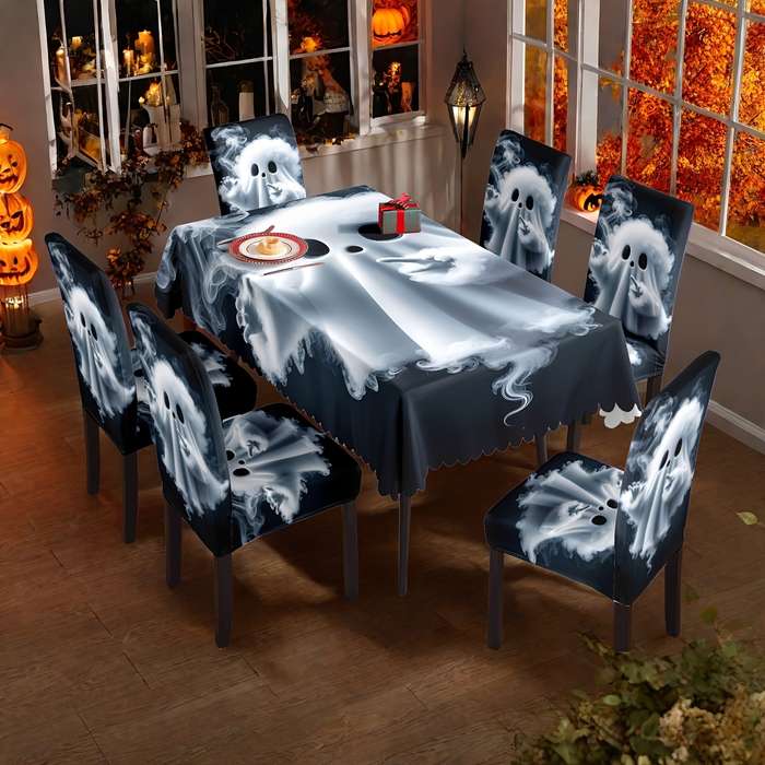Halloween tablecloth decoration Quantity 4pcs