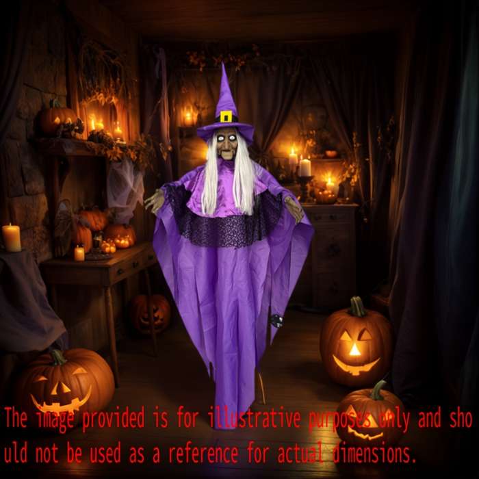 Halloween Decorations Color Green Witch
