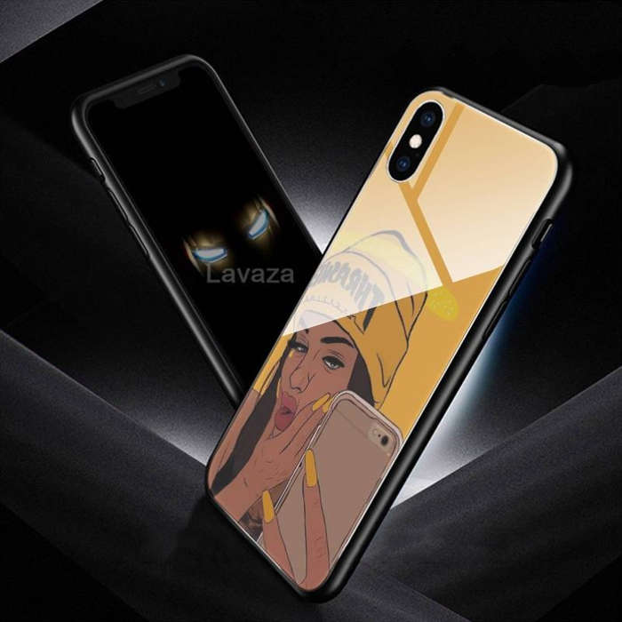 1Pc Mixed Color For iPhone 13 Pro Max African Girl Phone Case