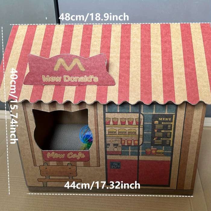 Pet Supplies Material Corrugated Paper Cat Nest