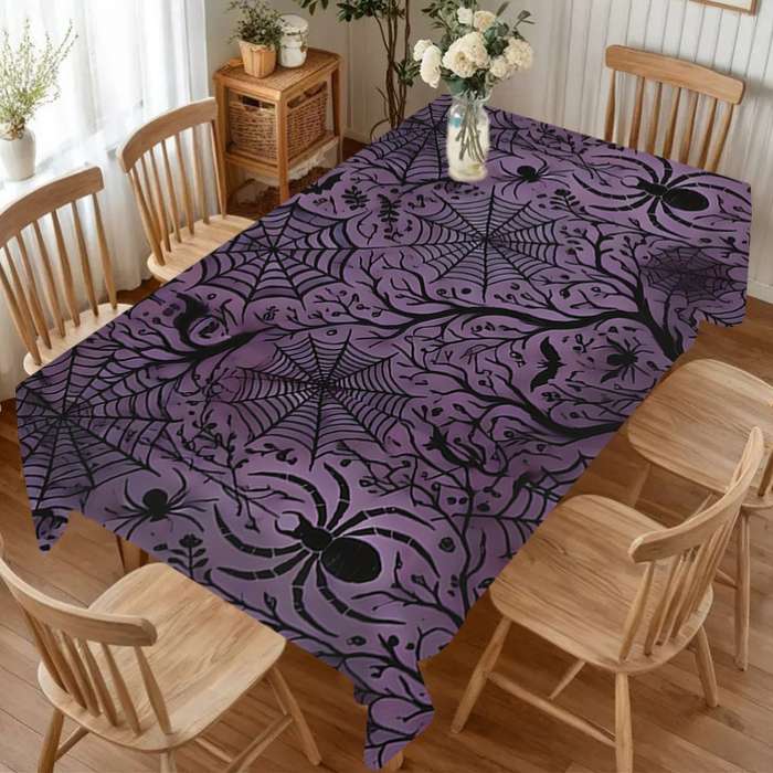 Halloween tablecloth decoration size 55.12 x 70.87 inches or 140.0 x 180.0 cm