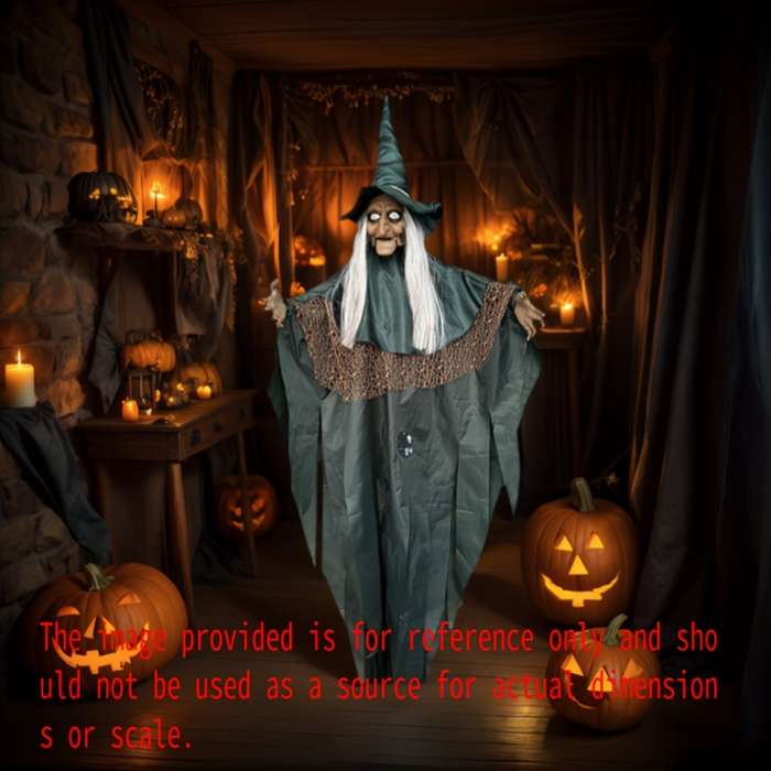 Halloween Decorations Color Green Witch