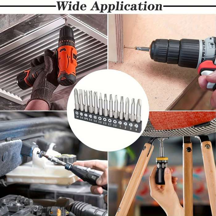 Screwdriver Bit Tool Set Items 13 Pcs Set