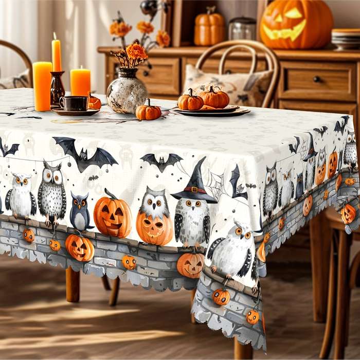 Halloween tablecloth decoration size Round 152.4152.4cm