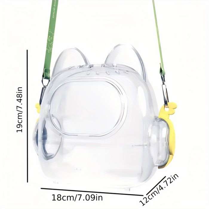 Pet Supplies Color Transparent Small Pet Carrier Cage