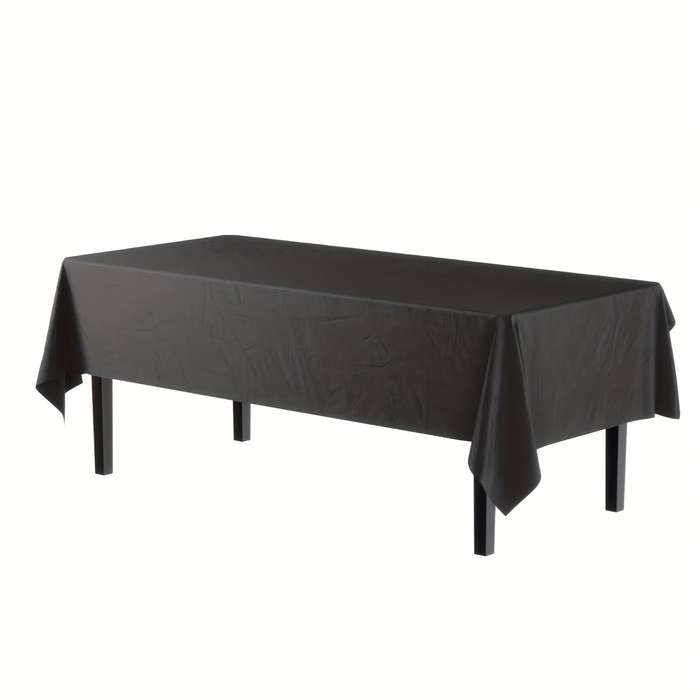 Halloween tablecloth decoration color Black Tablecloth Pack of 5 size 137 x 274
