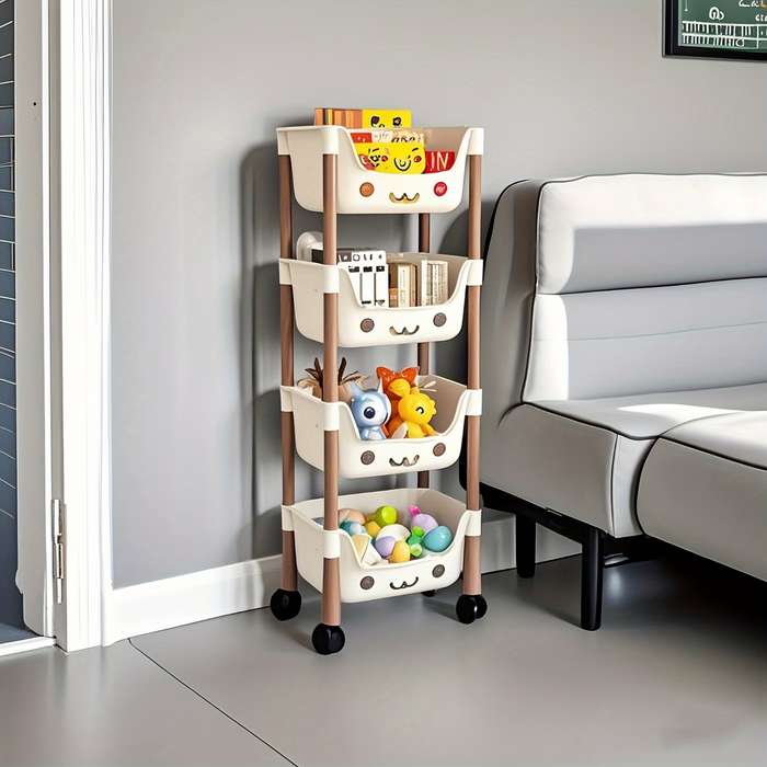Storage And Organizationsize Five Layers  White