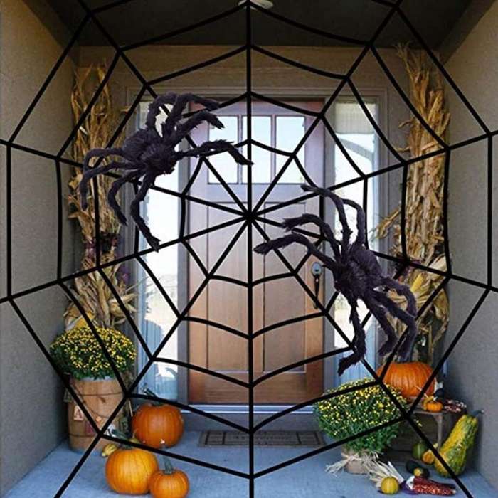 Halloween Decorations Color Black And White