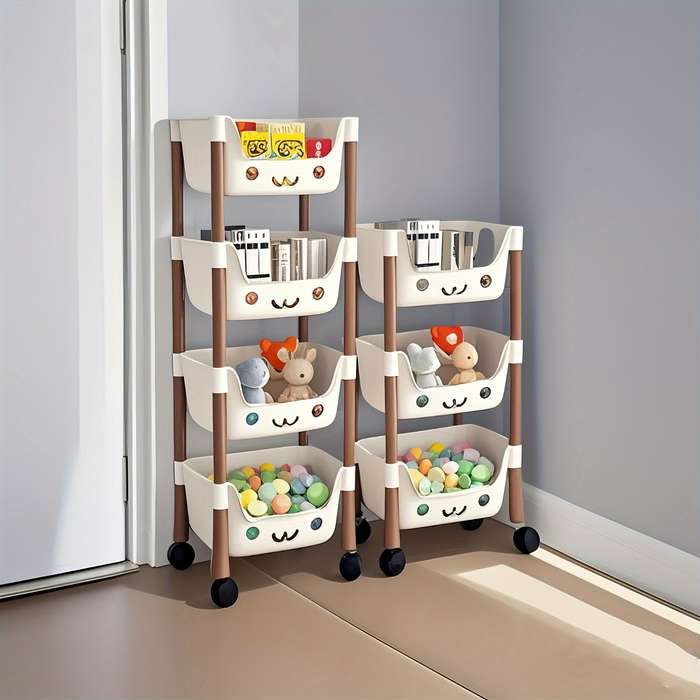Storage And Organizationsize Five Layers  White