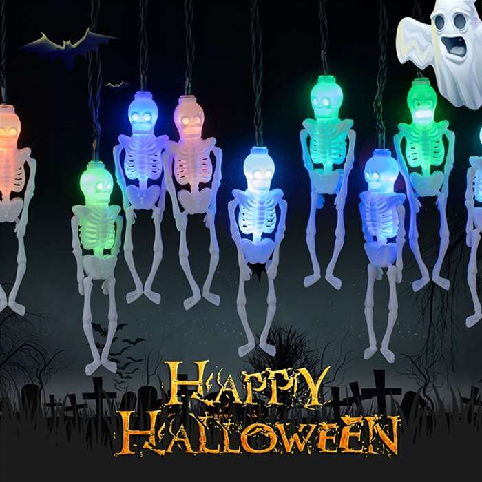 Halloween Decorations Color Multicolor Size 3 Meters 20 Lights