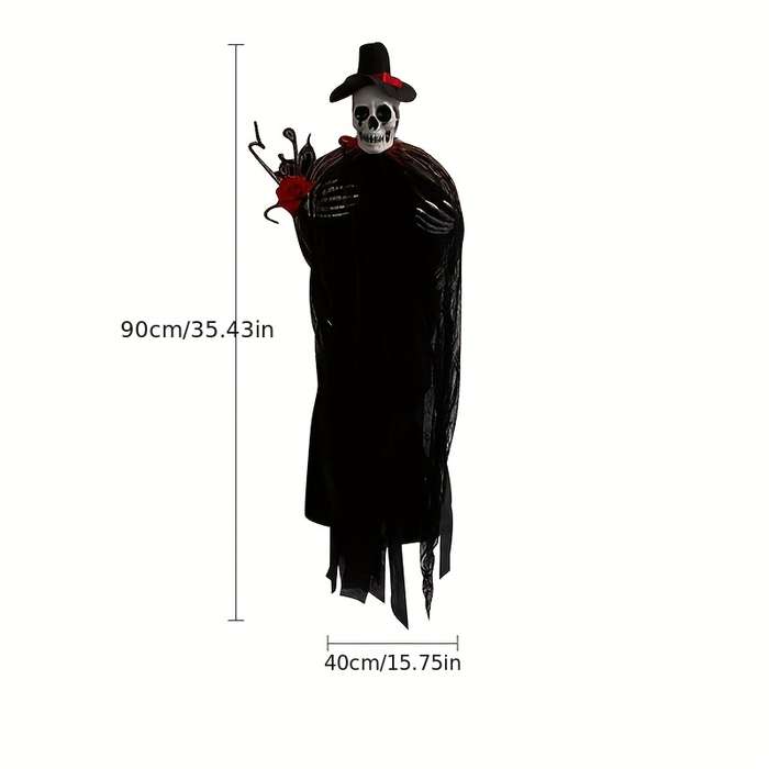 Halloween Decorations Size Large Sized Black Hanging Ghost