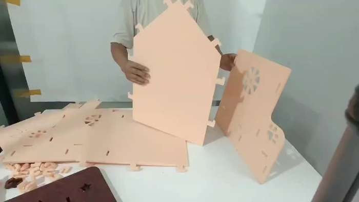 Pet supplies color Pink size 48x 42x 58CM