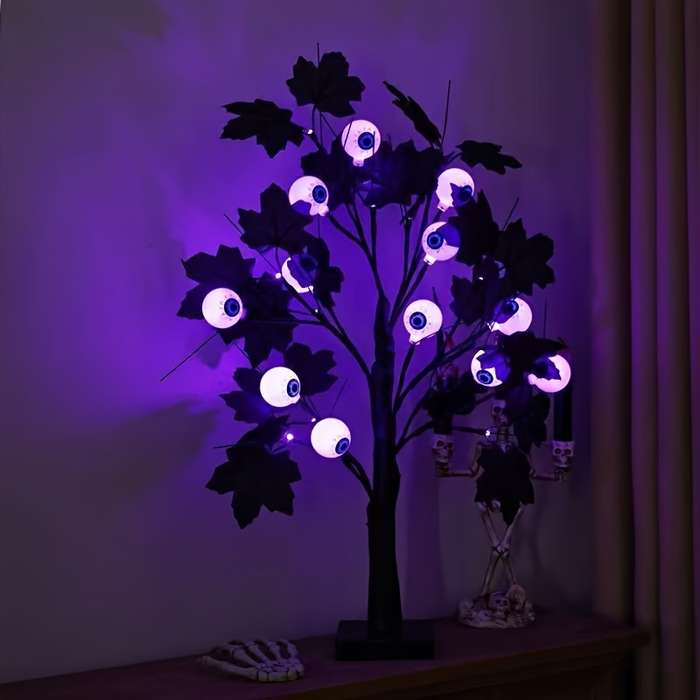 Halloween Decorations Style Eyeball Tree Lights