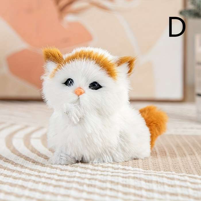 Toy Doll Color Leg Lifting Cat Mandarin Duck Head
