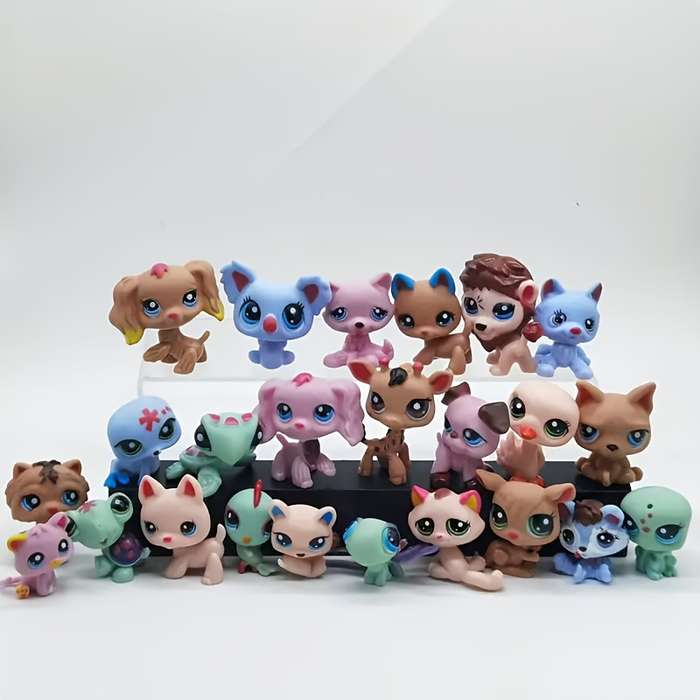 Toy Dolls color Polychrome Style 4pcs Mix