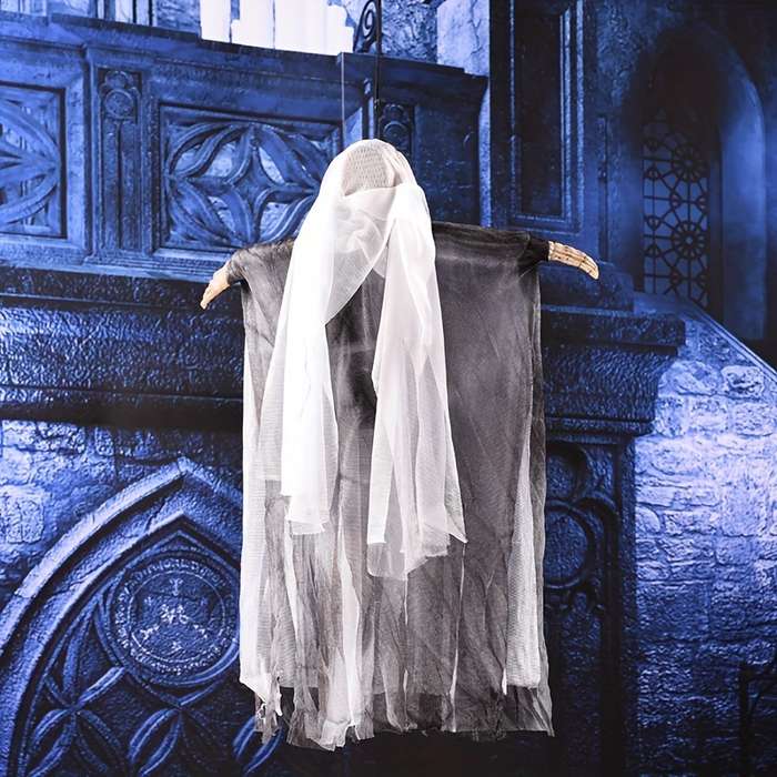 Halloween Decorations Color Purple Veil