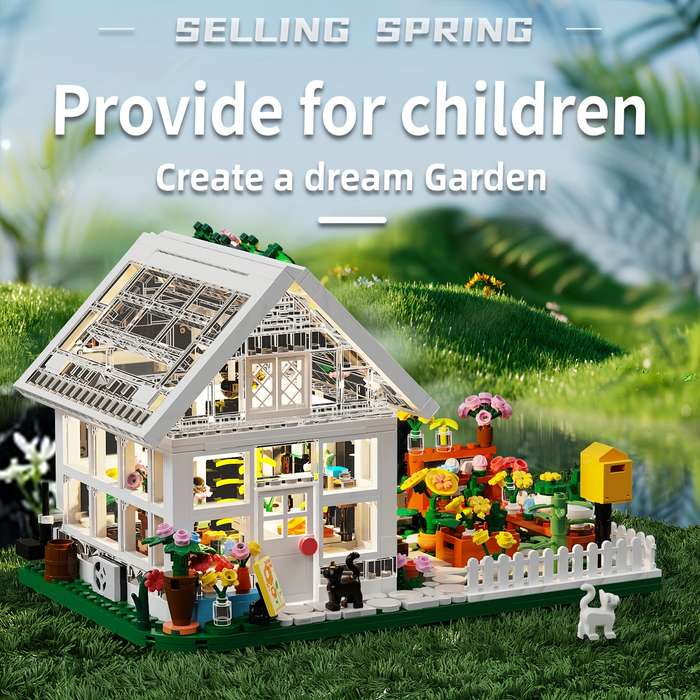Building Toy Architectural Model Toy Set Quantity 758Pcs