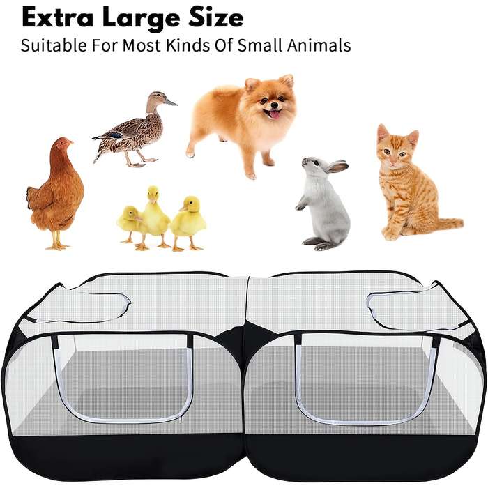 Pet Supplies Color Black Size 185 X 91Cm  72.8 X 35.8In