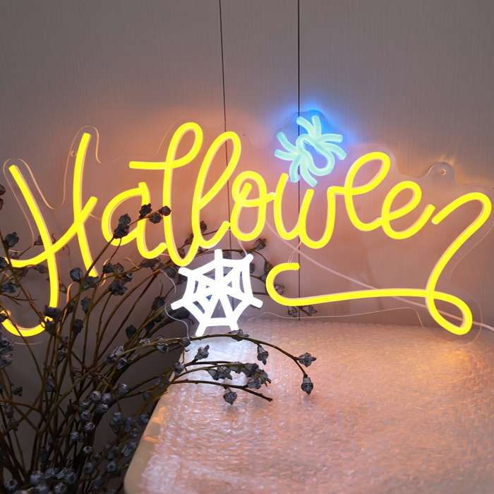 Halloween Decorations Style Neon Lights