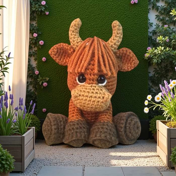 Toy Dolls Model FS046 Highland Cow