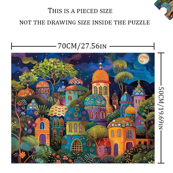 1000 Piece Paper Jigsaw Puzzle For Adults