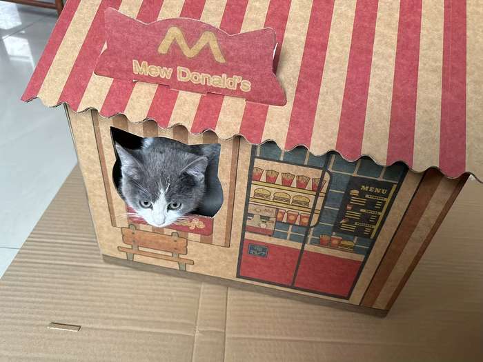 Pet Supplies Material Corrugated Paper Cat Nest