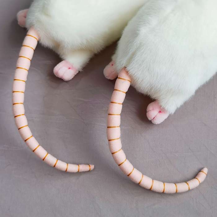 Toy Doll Color Milky Model Measurement With Tail Straightened  40Cm 15.74In