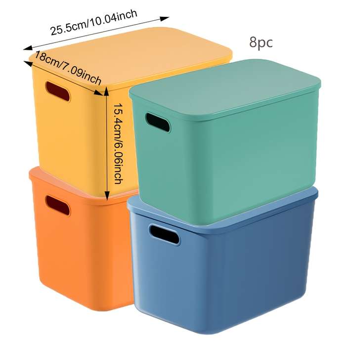 Storage And Organizationcolor Yellow  Add  Blue  Add  Green  Add  Orange Size 8Pc
