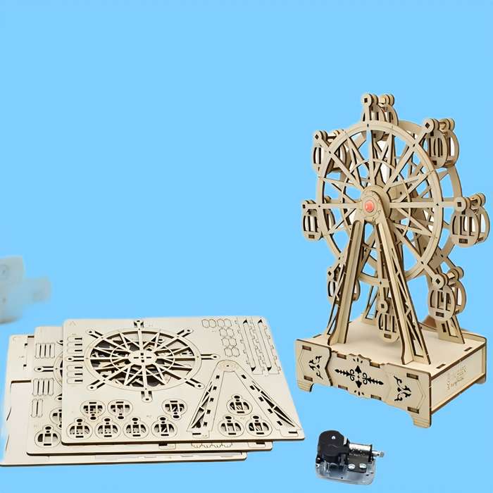 Building Toy Architectural Model Toy Set Items 3D Puzzle