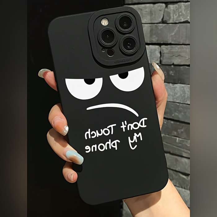 1Pc Black For iPhone 7 8 Se2 Se3 Phone Case Phone Cover