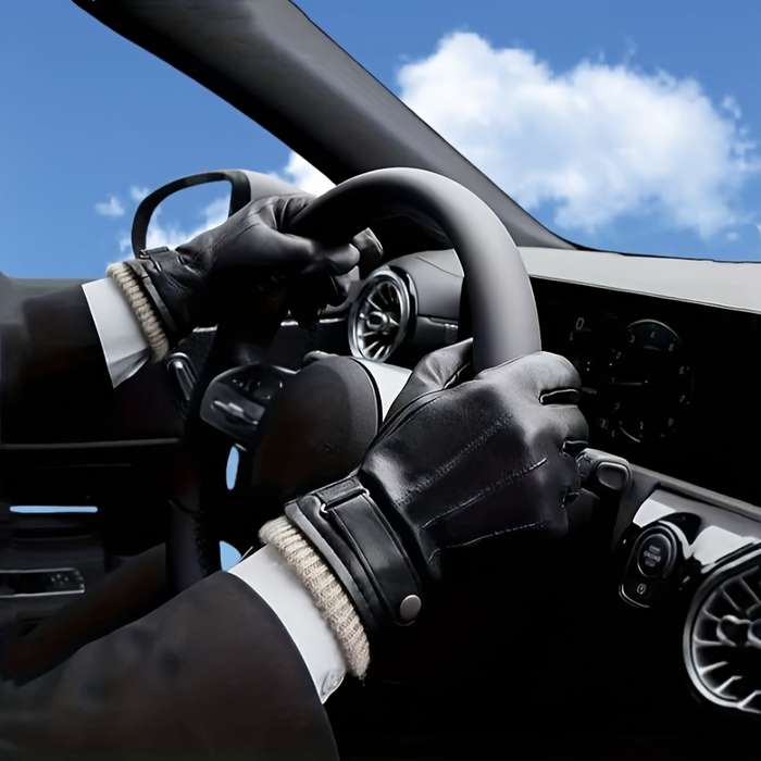 Winter Gloves Color Black