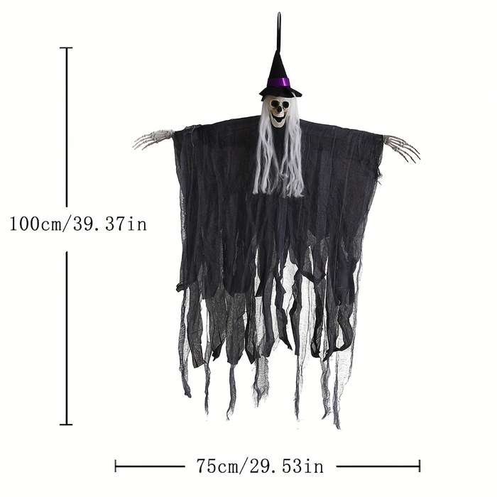 Halloween Decorations Style 3 Pack Black, Purple And White
