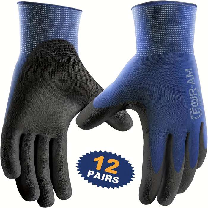 Work Gloves Size L Quantity 12 Pairs