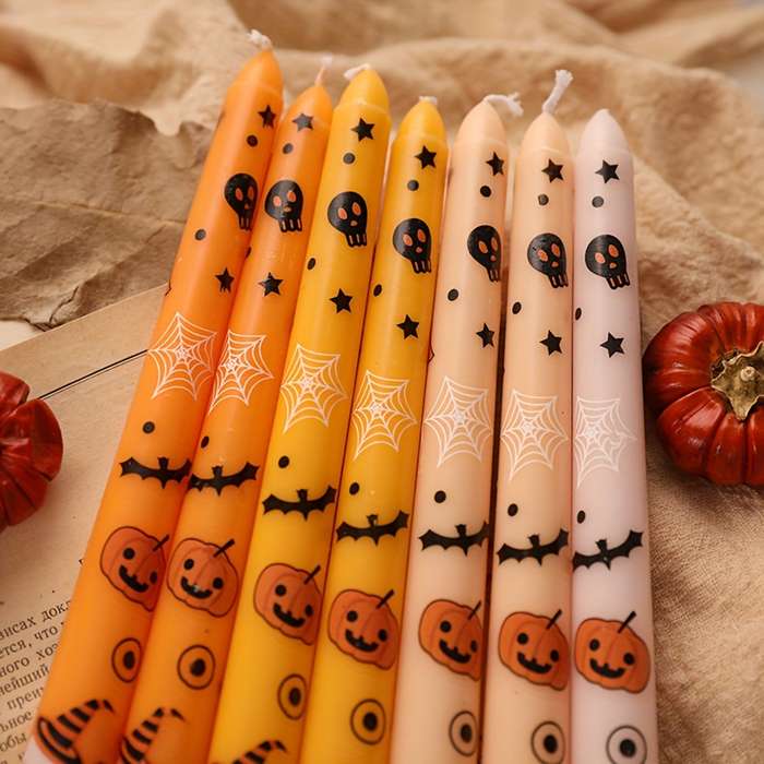 Halloween Decorations Color Orange Red