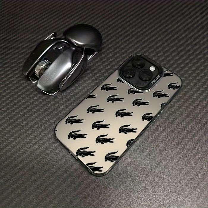 1Pc Mixed Color  For iPhone 11 Pro Max Crocodile Pattern Phone Case
