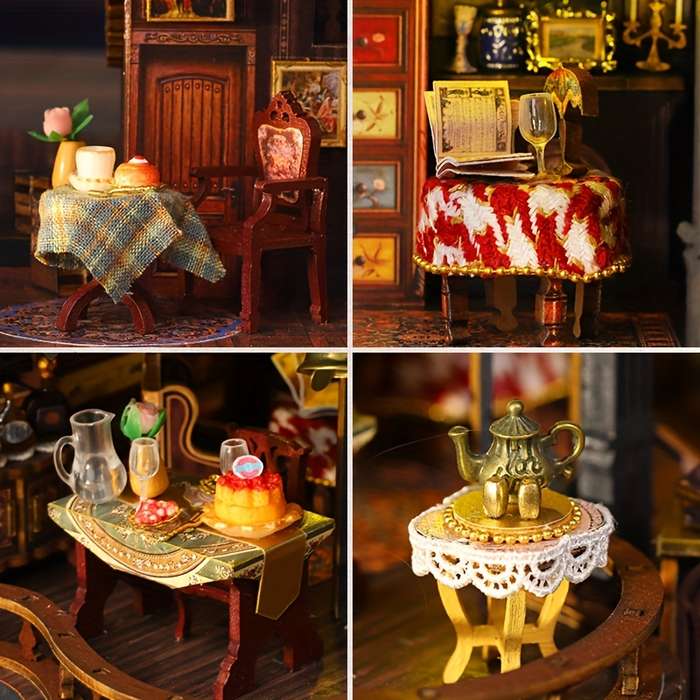 Building Toy Architectural Model Toy Set Style Edinsburgh