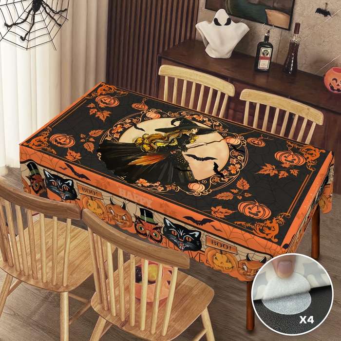 Halloween tablecloth decoration size Rectangle 60x86in or 152x220cm