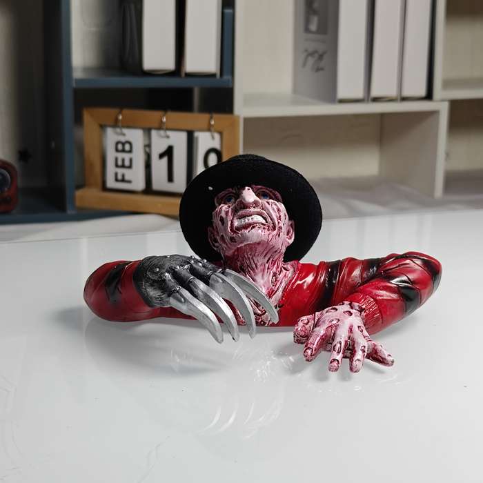 Halloween Decorations Color Red Add  White