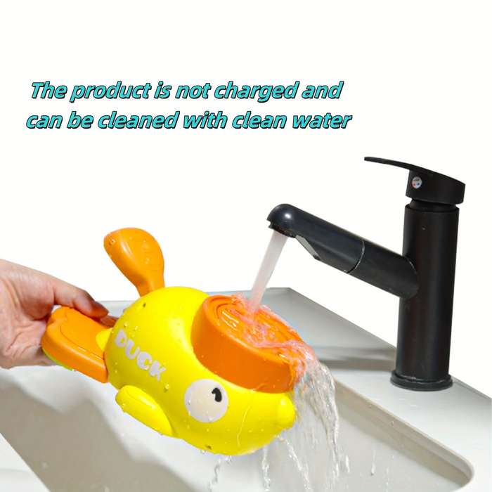 Pet Supplies Style Little Yellow Duck Feeder