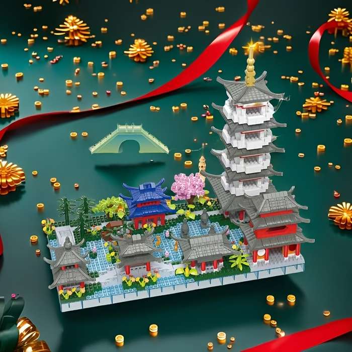 Building Toy Architectural Model Toy Set