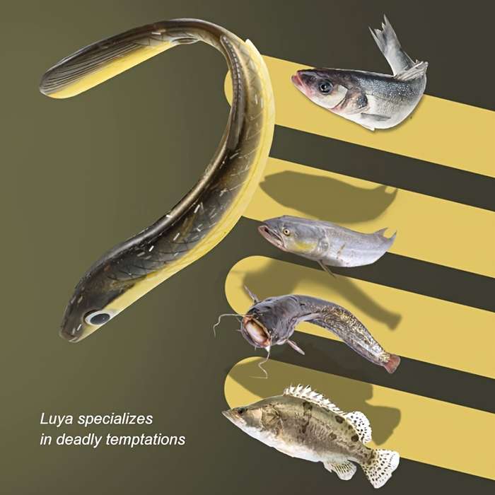 5pcs Bionic Soft Loach Fishing Lures Ultra-Realistic Artificial Baits with Soft Body for Minn