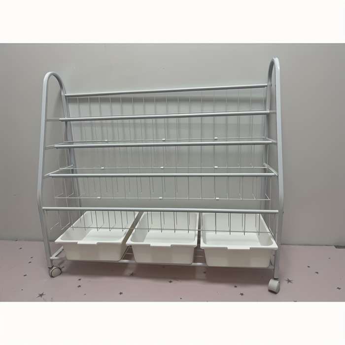 Storage And Organizationitems Metal Bookshelf
