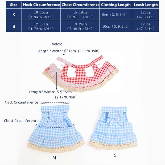 Pet Supplies Color Sky Blue Size S