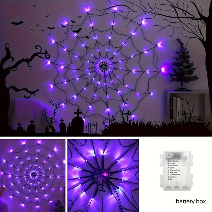 Halloween Decorations Model 70 Led Lights Purple Light