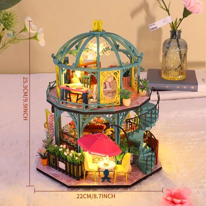 Building Toy Architectural Model Toy Set Style Pin Yue Huajian