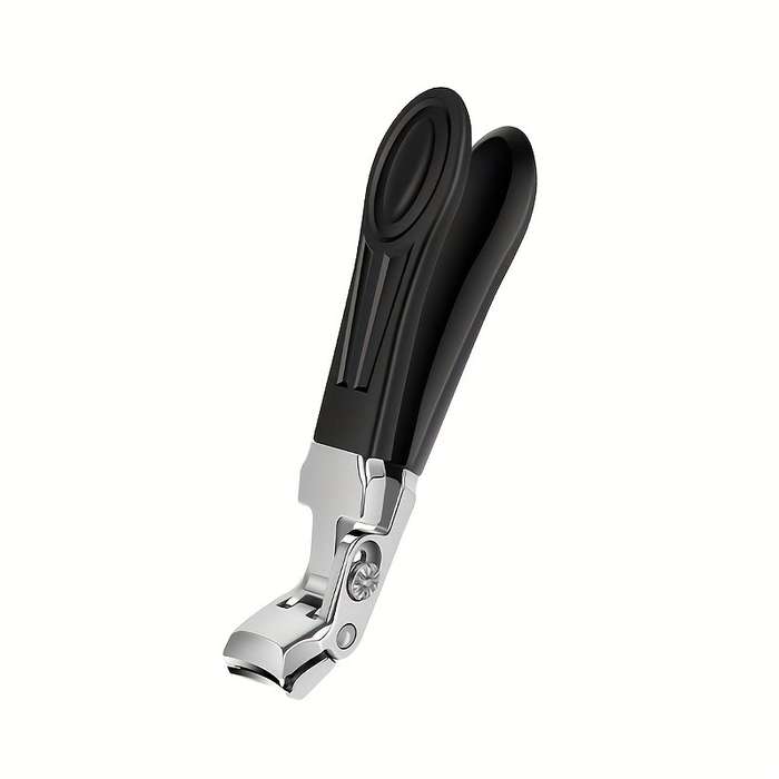1pc Ergonomic Stainless Steel Nail Clippers Heavy-Duty Wide Jaw for Thick Toenails  Fingern